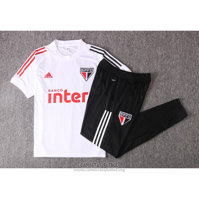 Chandal del Sao Paulo Manga Corta 2020/2021 Blanco
